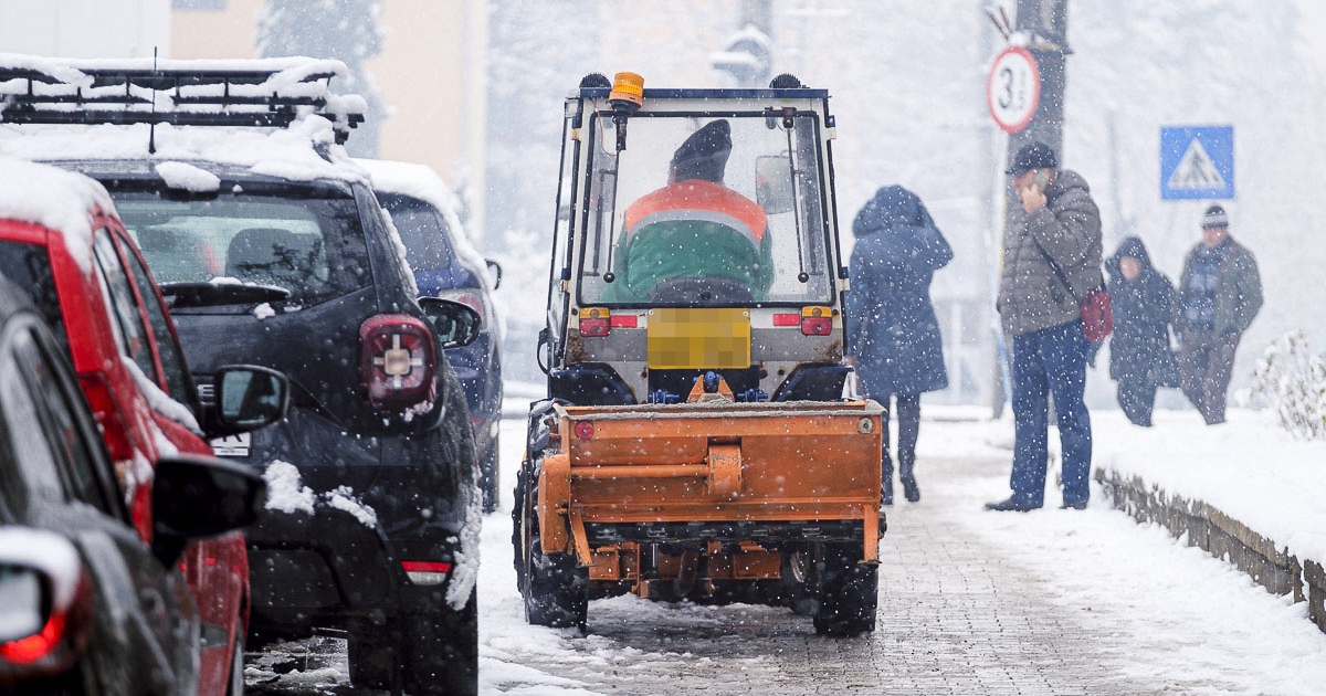 Mínusz 14,3 Celsius-fokon állt meg reggel a hőmérő higanyszála Csíkszeredában